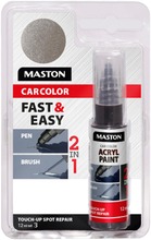 Maston Carcolor Akryylimaali Korjauskynä Touch-Up Hopea 12Ml 7040 (6412490024239)