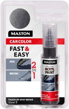 Maston Carcolor Akryylimaali Korjauskynä Touch-Up Musta 12Ml 8010 (6412490024260)