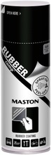 Maston Rubbercomp Kumimaalispray Musta Puolikiiltävä 400Ml (6412490027353)