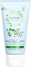 Lumene Nordic Fresh Kosteuttava Käsi- Ja Kynsivoide 75Ml (6412600828566)