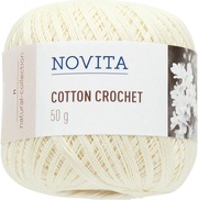 Cotton Crochet 50G 010 Luonnonvalkoinen (6412615890107)