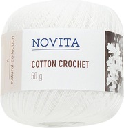 Cotton Crochet 50G 011 Valkoinen (6412615890114)