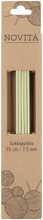 Novita Sukkapuikko 15 Cm 2.5 Vaal.vihr. (6412619618257)