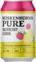 Koskenkorva Pure Raspberry Lemon 5,5% 33Cl Can (6412703012688)