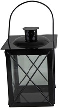House Lyhty 21Cm Musta (6412988354084)