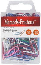 Memoris Precious Paperiliitin 28Mm Värillinen 100Kpl (6412988991593)