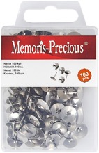 Memoris Precious Nasta 100Kpl Nikkeli (6412988991609)
