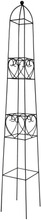House Obeliski Sydän 145Cm Teräs Musta (6412989025020)