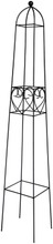 House Obeliski Sydän 115Cm Metalli Musta (6412989025037)