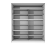 Setdesign14 Liukuovikomero Kirkkain Peiliovin L1590 X K2282 X S600 Mm, Valkea (6412989402845)