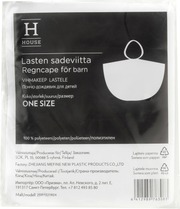 House Lasten Kertakäyttösadeviitta (6412989763083)