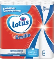 Lotus Emilia Valkoinen Talouspaperi 16 Rll (6413200034043)