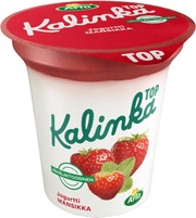 Arla Kalinka Top 150 G Vähälaktoosinen Mansikka Kerrosjogurtti. (6413300000764)