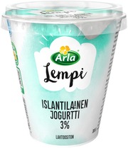 Arla Lempi 300G 3% Islantilainen Laktoositon Jogurtti (6413300020052)