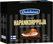 Oululainen Tummia Hapankorppuja 215G (6413467233005)