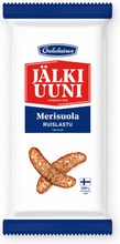 Oululainen Jälkiuuni Merisuola Ruislastu 130G (6413467348303)