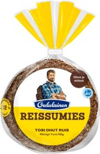 Oululainen Reissumies Tosi Ohut Ruis 5Kpl 175G, Täysjyväruisleipä (6413467449604)