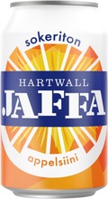 Hartwall Jaffa Appelsiini Sokeriton Virvoitusjuoma 0,33 L (6413600017684)