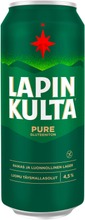 Lapin Kulta Pure Gluteeniton Luomuolut 4,5% 0,5 L (6413600140931)
