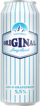 Hartwall Original Long Drink White Label Grapefruit 5,5% 0,5 L