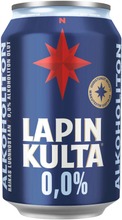 Lapin Kulta Alkoholiton Olut 0,0% 0,33 L (6413600191971)
