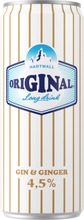 Hartwall Original Long Drink White Label Ginger 4,5% 0,33 L (6413600211730)