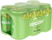 6 X Upcider Dry Apple Siideri 4,7% 0,33 L (6413605008014)
