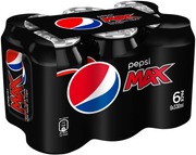 6 X Pepsi Max Virvoitusjuoma 0,33 L