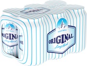6 X Hartwall Original Long Drink White Label Grapefruit 5,5% 0,33 L (6413605154391)