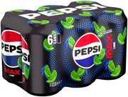 6 X Pepsi Max Lime Virvoitusjuoma 0,33 L (6413605195714)