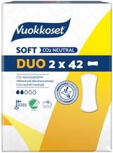 Vuokkoset Soft Duo Pikkuhousunsuoja 2X42 Kpl (6414100700397)