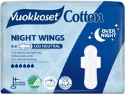 Vuokkoset Cotton Night Wings Yöside 9 Kpl