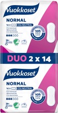 Vuokkoset Normal Duo Ohutside 2X14 Kpl (6414100896359)