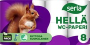Serla Hellä Wc-Paperi 8Rl Valkoinen (6414301024797)