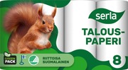 Serla Talouspaperi 8Rl Valkoinen (6414301029297)