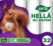 Serla Hellä Wc-Paperi 32Rl Valkoinen (6414301035618)