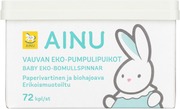 Ainu 72Kpl Vauvan Eko -Pumpulipuikot (6414505045086)