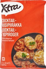 Xtra 1350G Laktoositon Cocktailriisipiirakka N.30Kpl Pakaste (6414893113855)