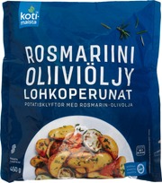 Kotimaista 450G Rosmariini-Oliiviöljy Lohkoperuna Pakaste (6414893149199)