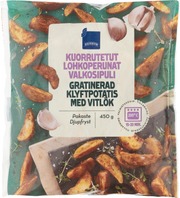 Rainbow 450G Kuorrutetut Lohkoperunat Valkosipuli Pakaste (6414893157668)