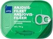 Rainbow 100/65G Anjovisfileet Maustekastikkeessa (6414893320079)