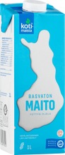 Kotimaista Iskukuumennettu Vähälaktoosinen Rasvaton Maito 1L (6414893385245)
