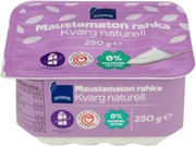 Rainbow 250G Maustamaton Rasvaton Rahka, Vähälaktoosinen (6414893385771)
