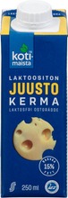 Kotimaista Laktoositon Juustolla Maustettu Ruokakerma 15% 250Ml (6414893386624)