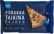 Kotimaista 400 G Piirakkataikina Pakaste Laktoositon, Maidoton (6414893387348)