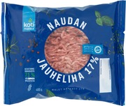 Kotimaista Naudan Jauheliha 400 G (6414893500044)