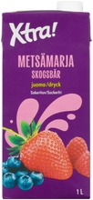 Xtra 1L Sokeriton Metsämarjajuoma (6414893504493)