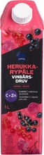 Rainbow 1L Herukka-Rypälejuoma + C-Vitamiini & Sinkki (6414893504554)