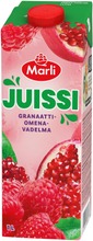 Marli Juissi 1L Granaattiomena-Vadelmamehujuoma (6415130028031)