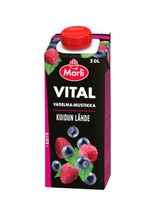 Marli Vital Vadelma-Mustikkajuoma + Kuitu 2Dl (6415130086345)